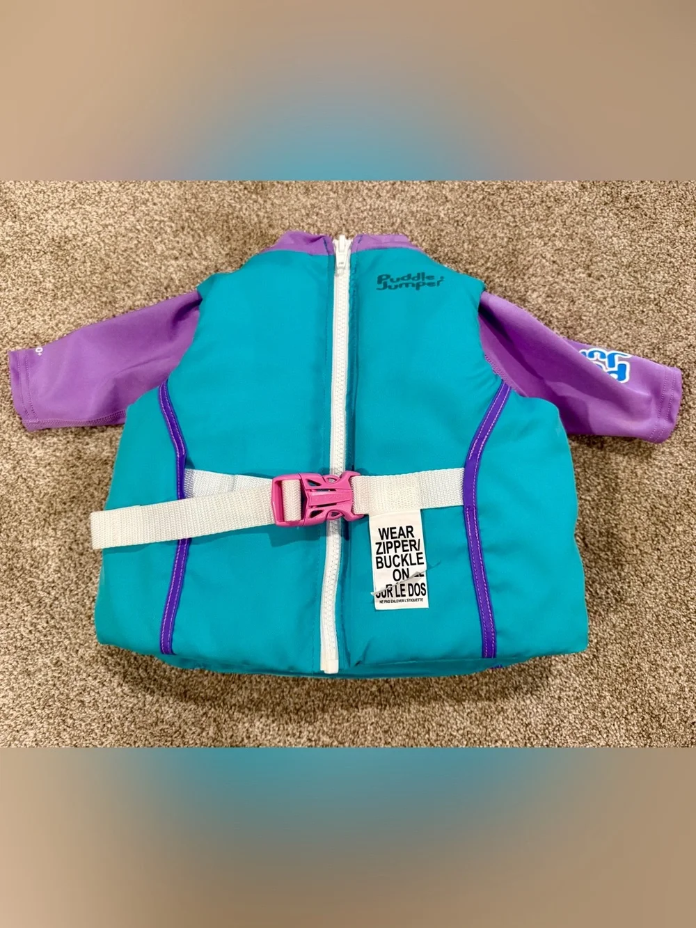Puddle Jumper Kids 2-in-1 Life Jacket & Rash Guard